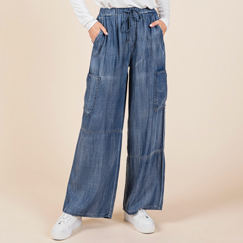 Lizzie Dark Denim Pant