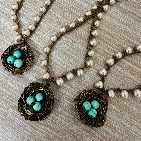 Nest Pendant Necklace