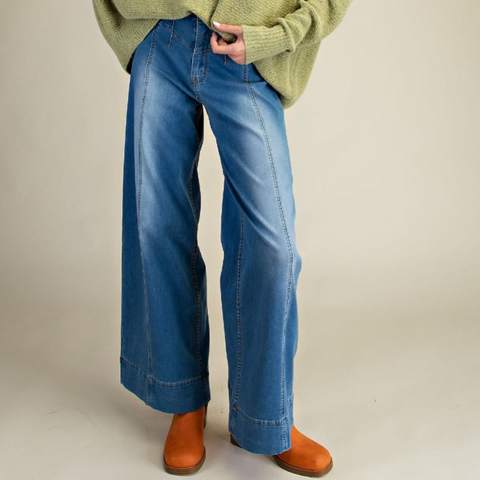 Lucille Denim Pant