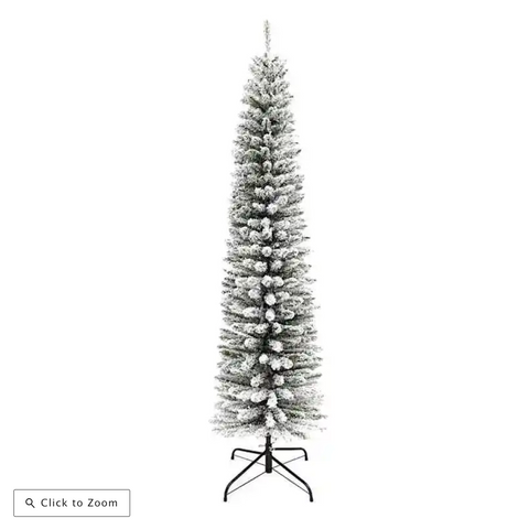Baraboo Flocked 6.5FT Tree