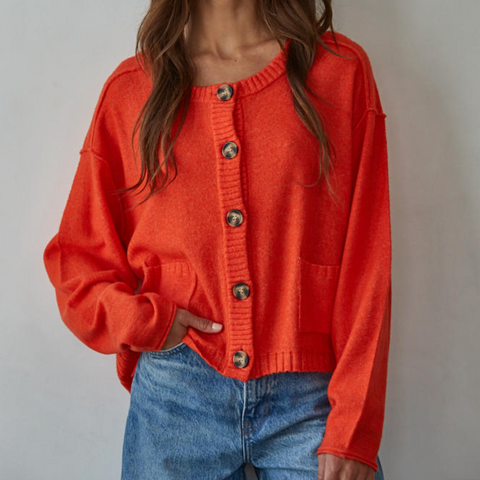 Nina Cardigan - Red