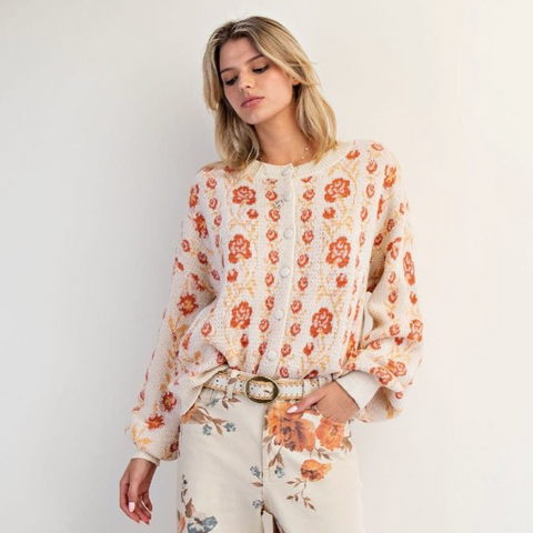 Sailor Cardigan - Oatmeal