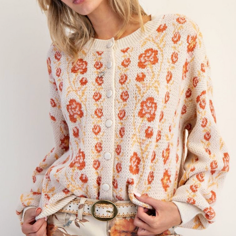 Sailor Cardigan - Oatmeal