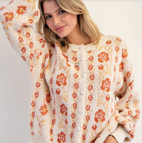 Sailor Cardigan - Oatmeal