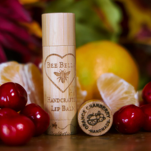 Bee Bella Lip Balm Orange Cranberry