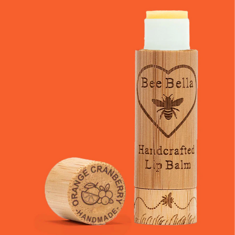 Bee Bella Lip Balm Orange Cranberry