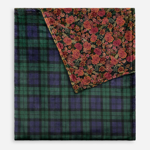 Laurel Canyon Cozy Blanket - Mingo Plaid