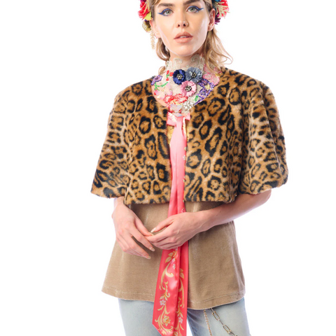 Grace Kelly Fur Cape