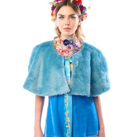 Grace Kelly Fur Cape