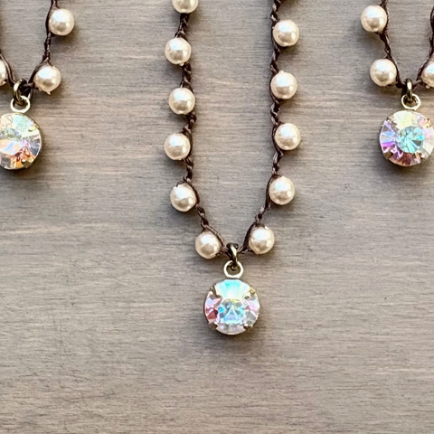 Pearl Sparkle Necklace