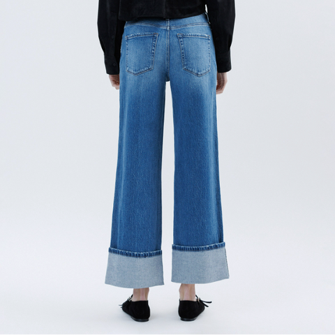 Verity Cuffed Baggy Jeans