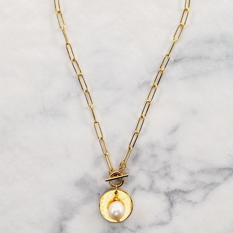 Caroline Pearl Pendant
