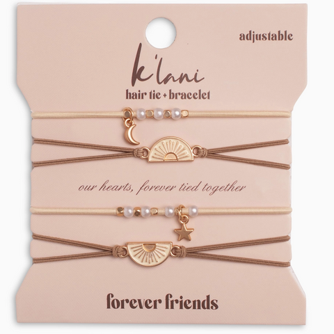 Forever Friends Hair Tie Bracelet