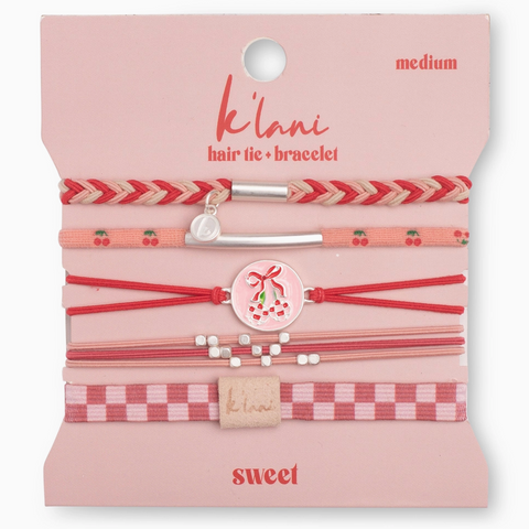 Sweet Hair Tie Bracelet