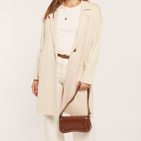Wynn Sweater Coat - Beige
