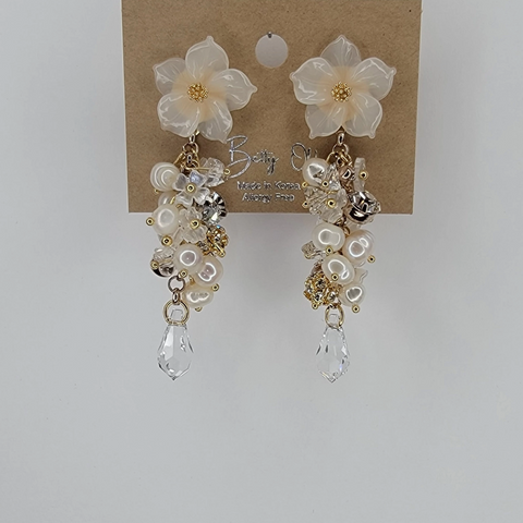 Floral Dangle Earrings