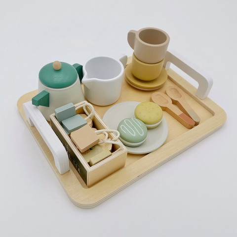 Wooden Tea Party Set