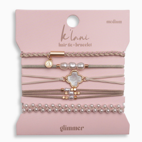 Glimmer Hair Tie Bracelets