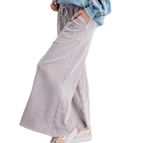 Terry Knit Pant - LT Khaki