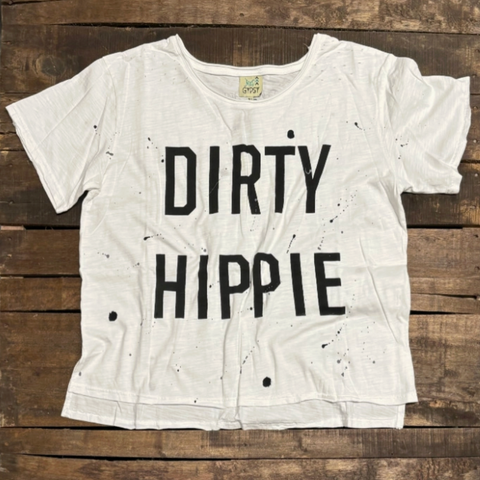 Dirty Hippie Tee - Parchment