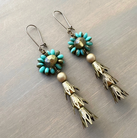 Beach Tassel Earrings