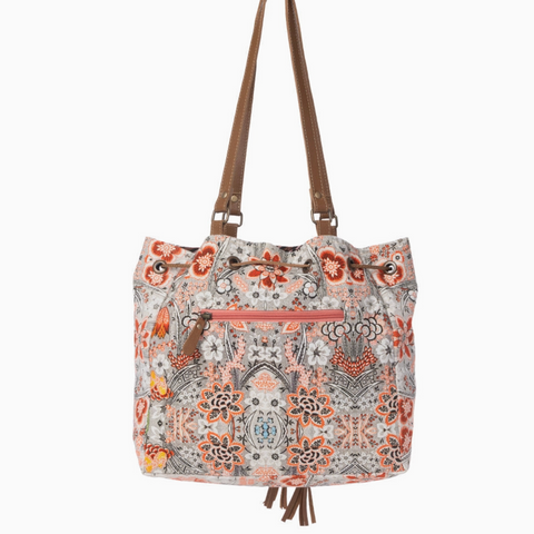 Southern Bloom Bucket Bag - Clay Blossom