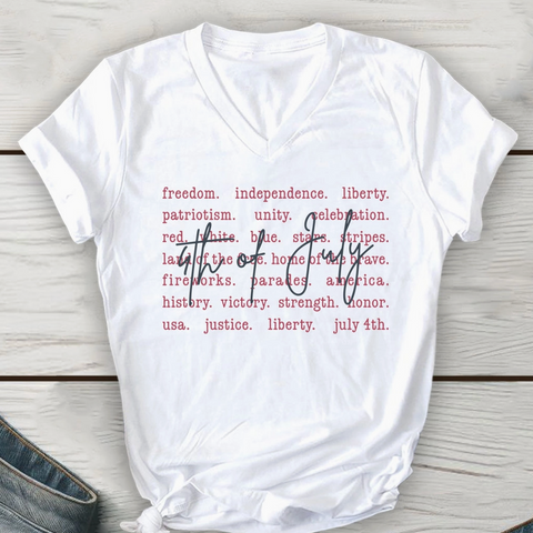 Typography Tee - White