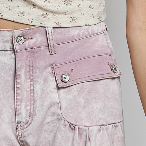 Twill Jogger - Pink