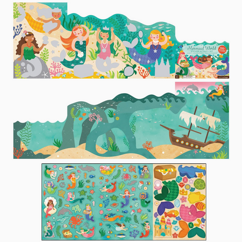 Mermaid World Sticker Book