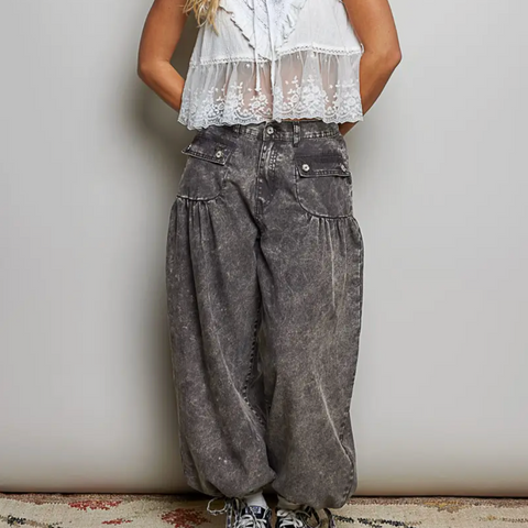 Twill Jogger - Black
