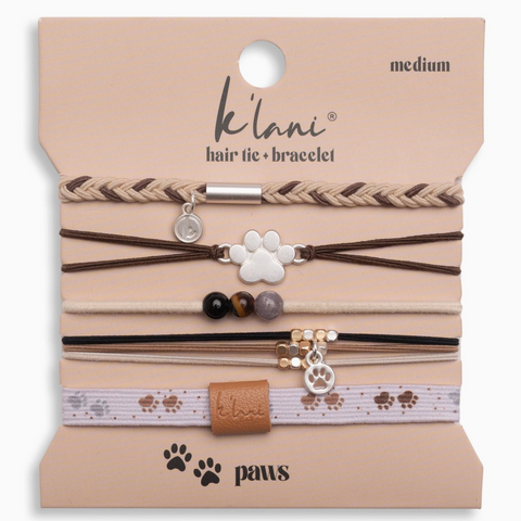 Paws Hair Tie Bracelet