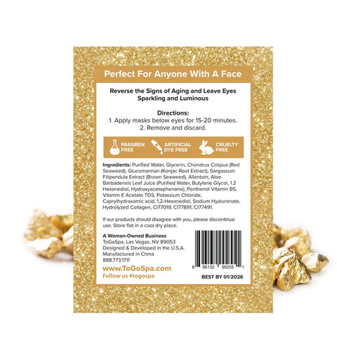 Gold Eye Mask