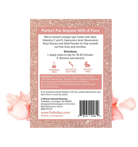 Rose Gold Lip Mask