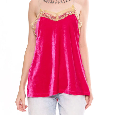 Velvet Dreams Cami - Rosa