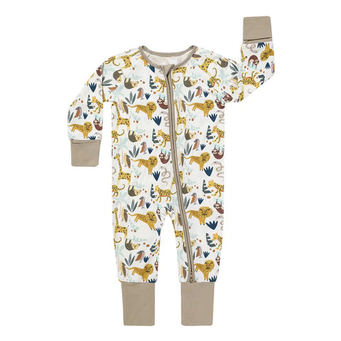 Jungle Friends Footie Pajama