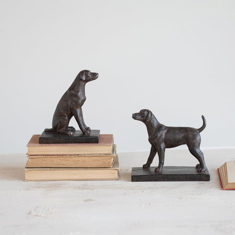 Black Dog Bookends