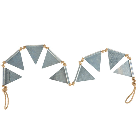 Halloween Pennant Banner - Jute