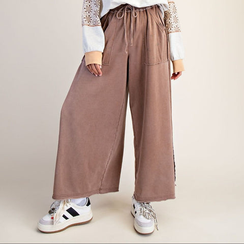 Mocha Floral Pant