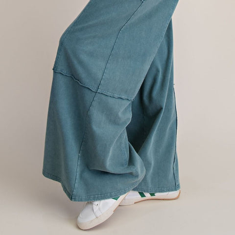 Shawnie Pant - Faded Teal