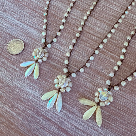 Floral Dagger Necklace