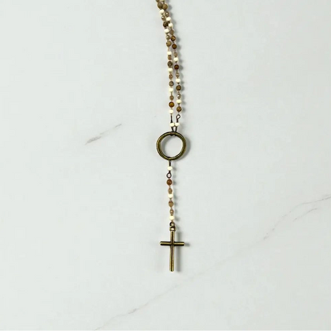 Dainty Jasper Necklace