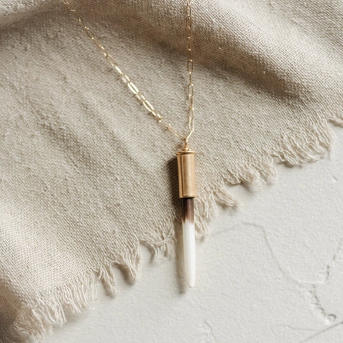 Quill Necklace 18"