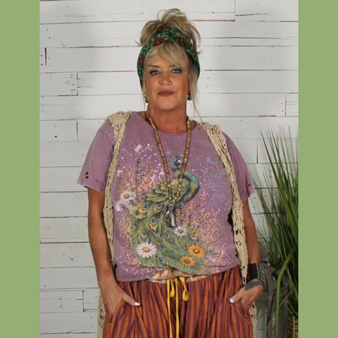 Royal Feathers Tee