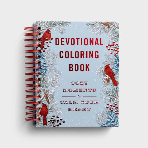 Cozy Moments Devotional Coloring Book