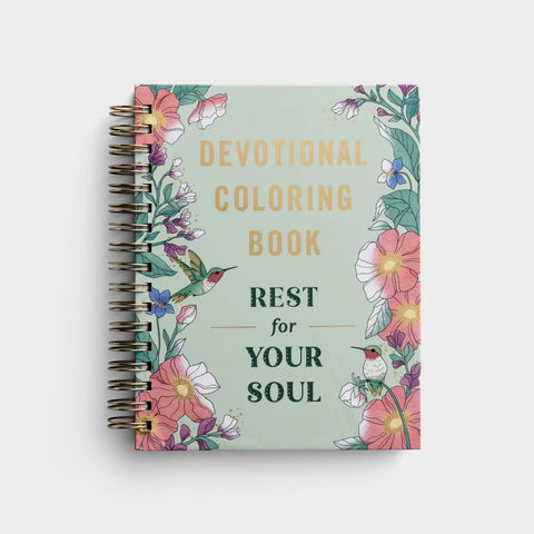 Rest For Your Soul Devotional Coloring Book