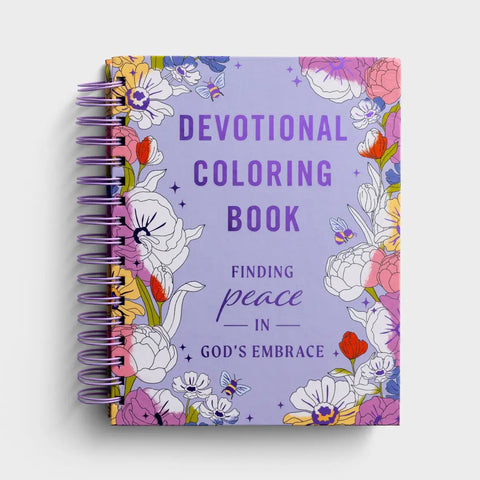 Finding Peace Devotional Coloring Book